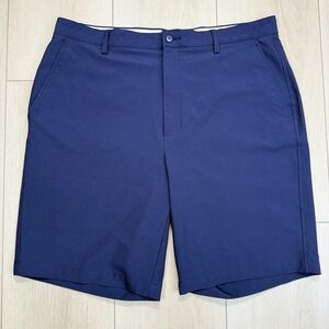 FootJoy FJ Men's W38 Golf Shorts Navy Performance Stretch Moisture Wicking